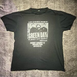 2005 Green day Anti Flag tour tee